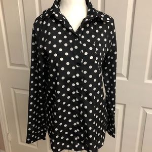 Polka dot blouse